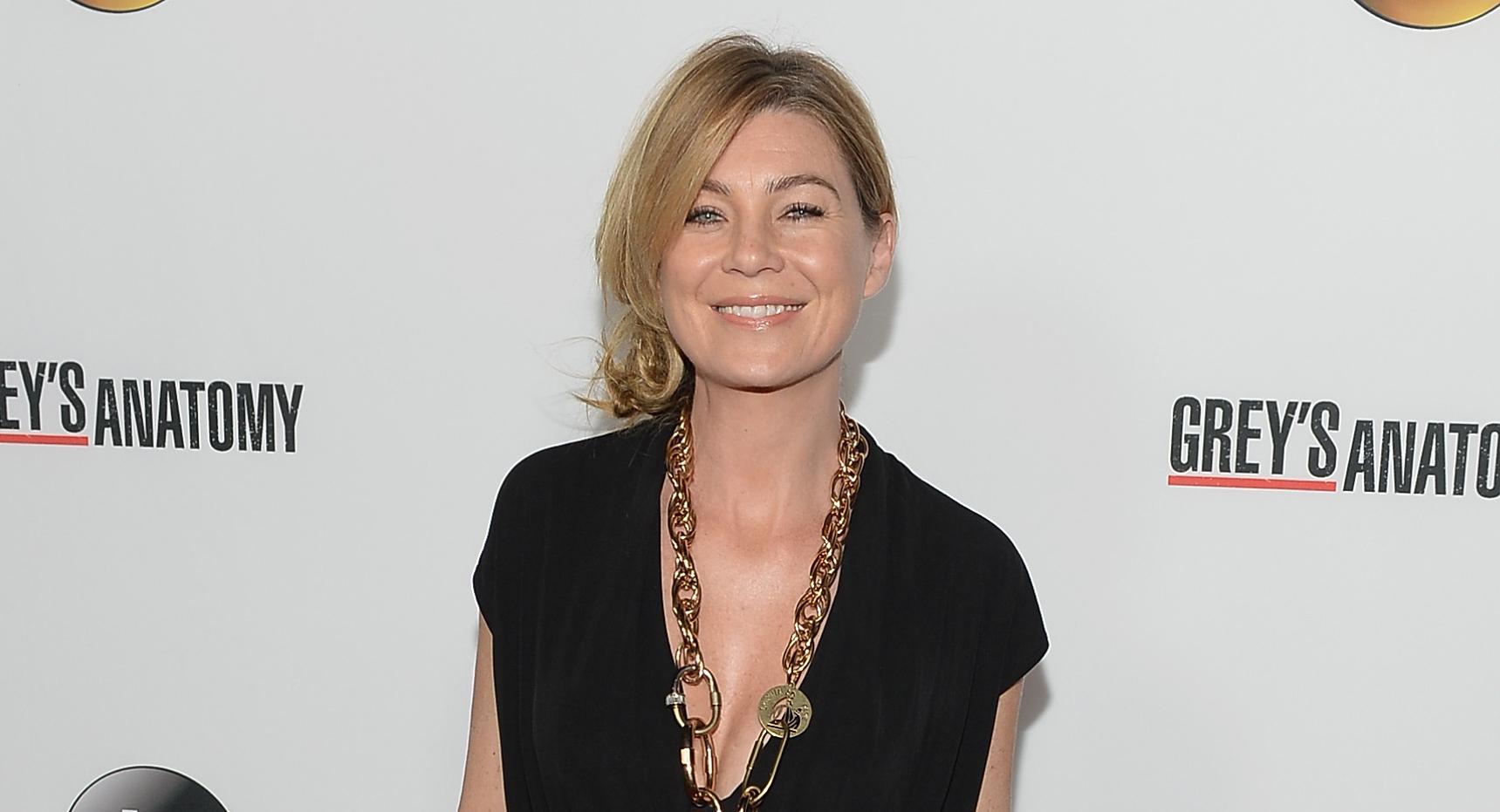 Ellen Pompeo arrives at the "Grey's Anatomy" 200th Episode Celebration