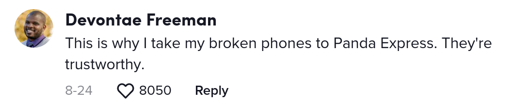 white rice cell phone repair shop argument tiktok