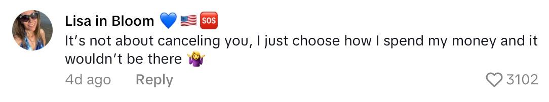 Comment on viral video of Airbnb host saying guest left within five minutes after arriving because of a Trump sign.