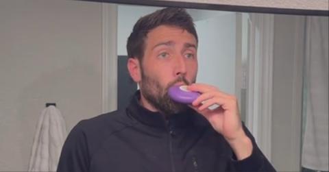 Connor Hubbard and TikTok user @hubs.life gets ready for work.