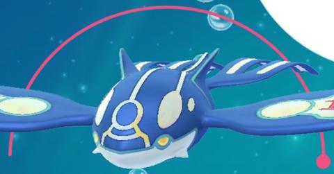 Primal Kyogre in 'Pokémon GO'