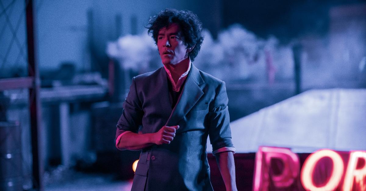 John Cho as Spike Spiegel in 'Cowboy Bebop', pre-fall 