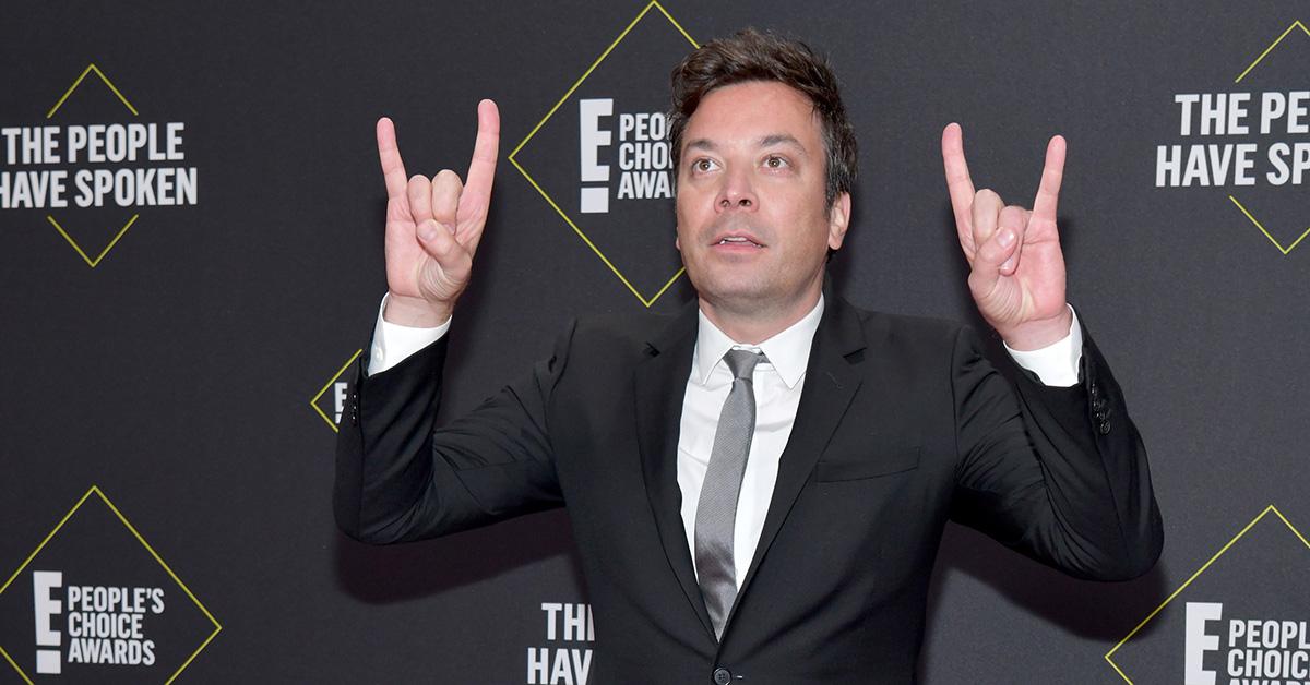 Jimmy Fallon posing