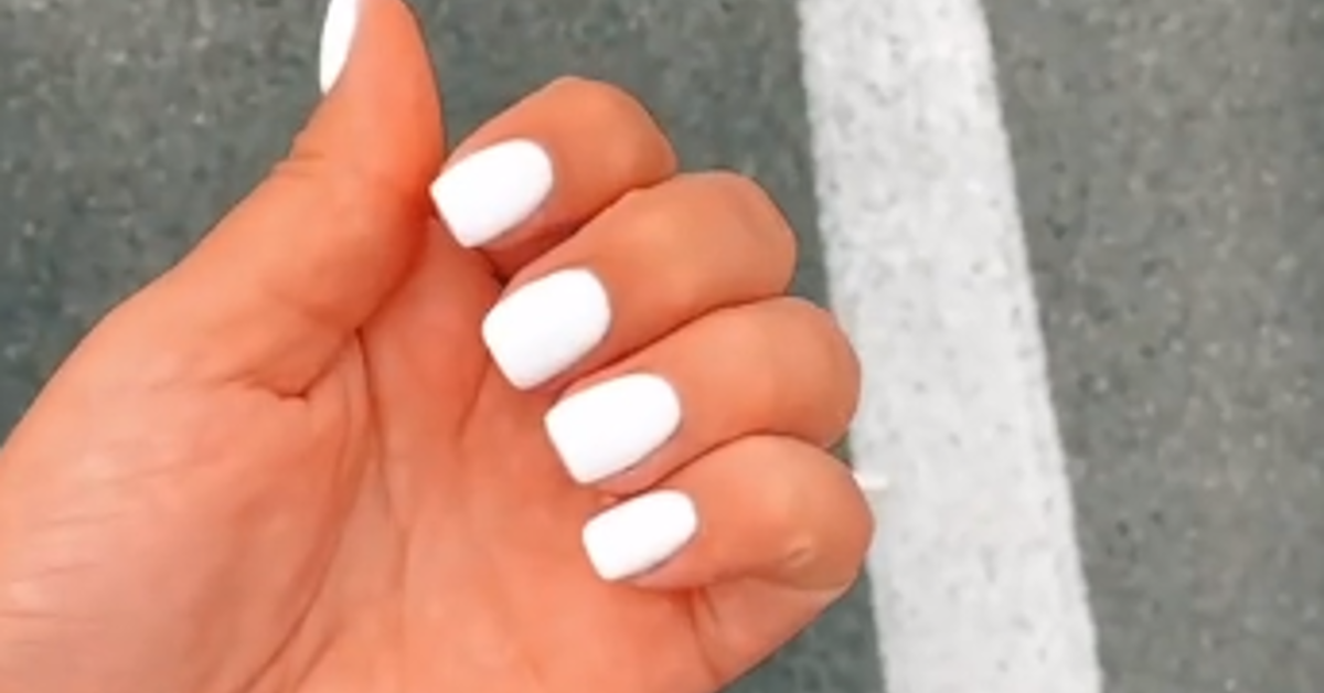 What Does White Nail Polish Mean Tiktok