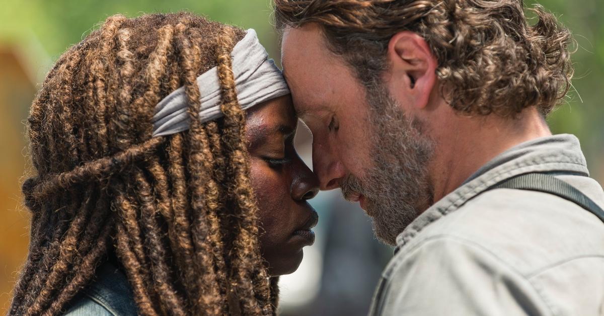 Rick and Michonne in 'The Walking Dead'