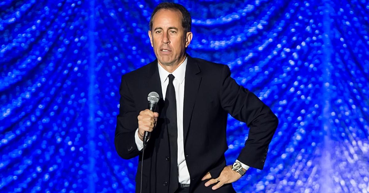 Jerry Seinfeld performs during Philly Fights Cancer: Round 4 at The Philadelphia Navy Yard