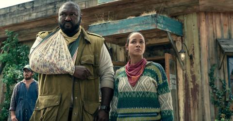'Sweet Tooth': Nonso Anozie as Jepperd, Dania Ramirez as Aimee