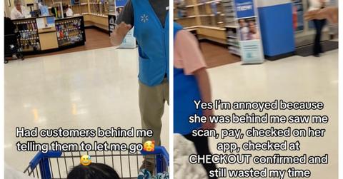 Walmart Worker Tries to Stop Mom from Buying Clearance Items