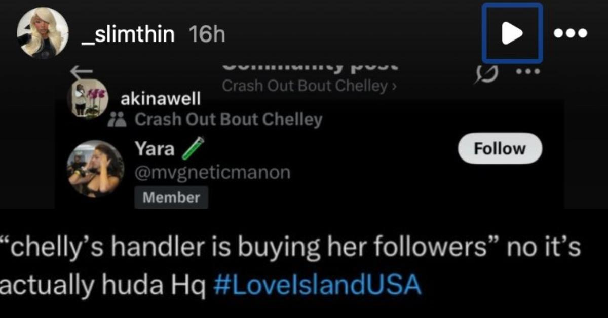 Online discussion about buying followers for Chelley and Huda.