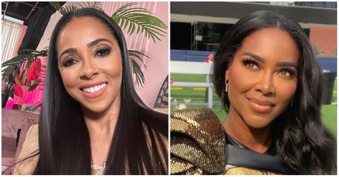 (l-r): Courtney Rhodes and Kenya Moore from 'RHOA'