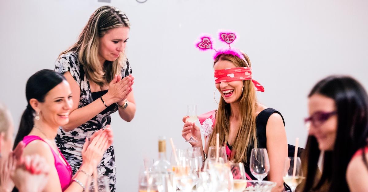 A group of women enjoying a bachelorette party