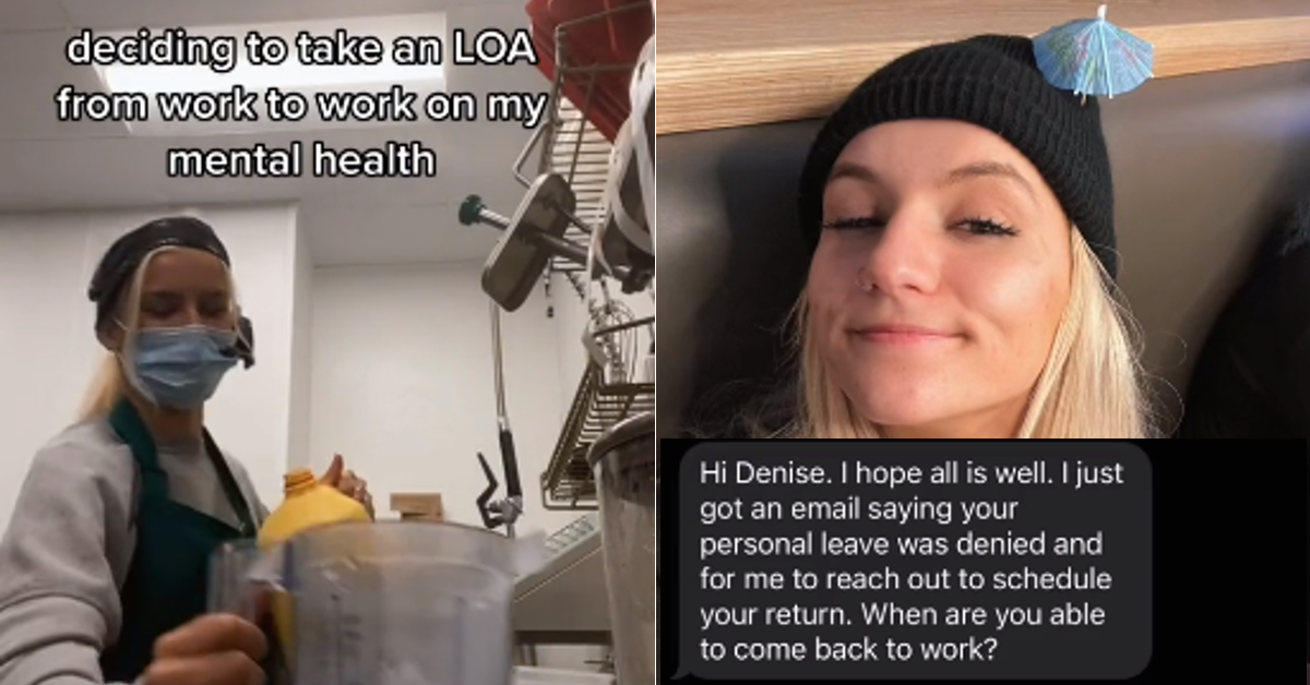 Starbucks Employee Denied Leave of Absence for Mental Health Break