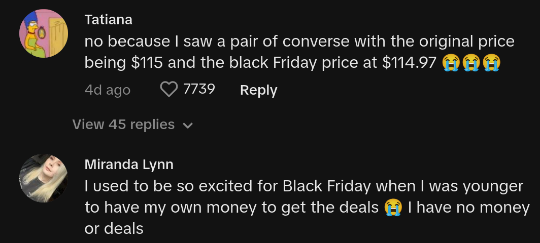 black friday isnt what it used to be