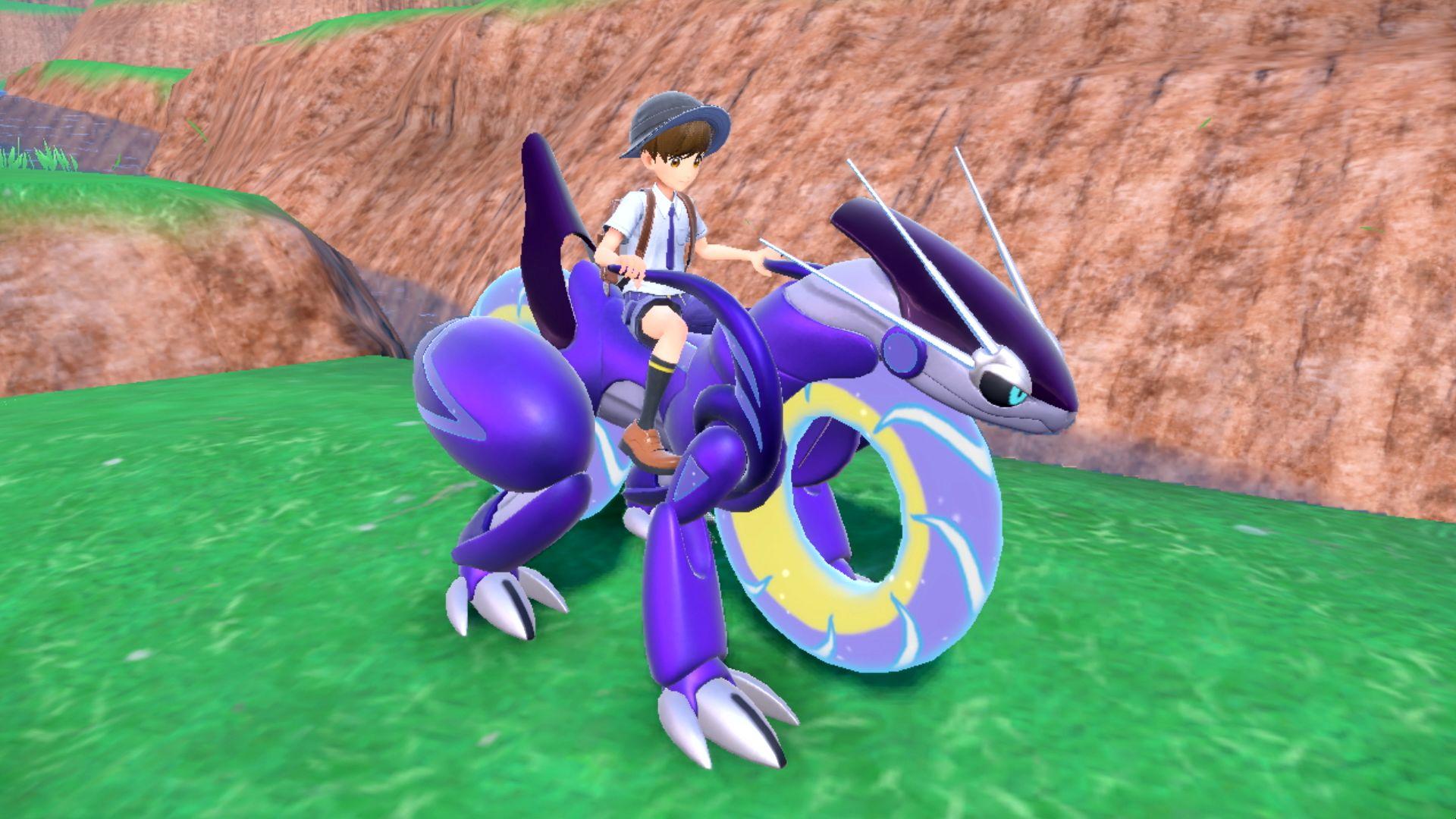 Light - Indigo Disk 💿🐲🐲🐲🐲🐲🐲🐲 on X: #svleaks Koraidon and Miraidon  shiny 🌟  / X