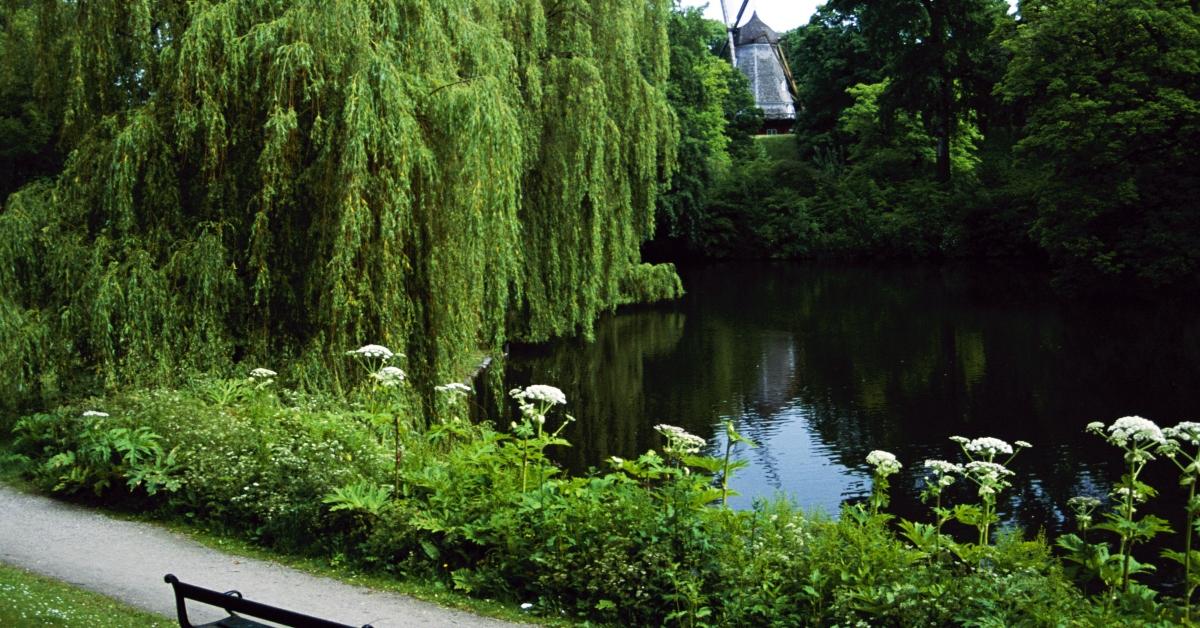 Kastellet Park, Copenhagen, Denmark - stock photo