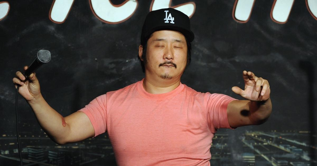 Comedian Bobby Lee performs during his appearance at The Ice House Comedy Club on Aug. 10, 2013