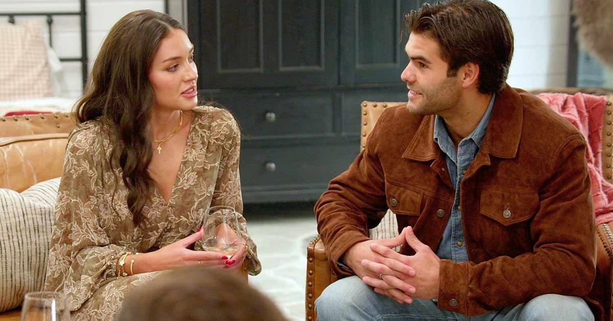 Emily and Sean meet with her family on Farmer Wants a Wife.