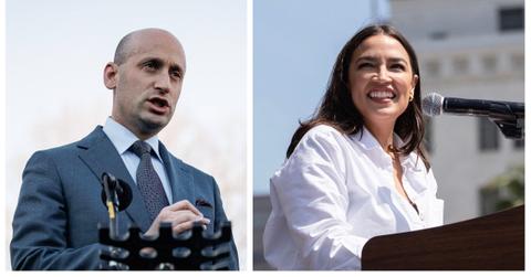 Is Stephen Miller's Height Making Him Mad? AOC Thinks So