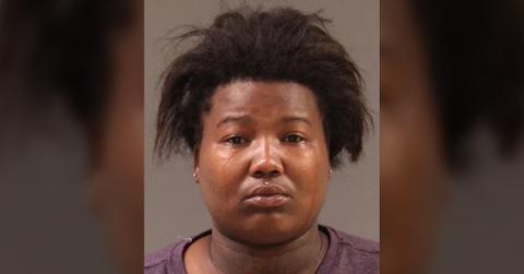 Meatball's mugshot after her arrest