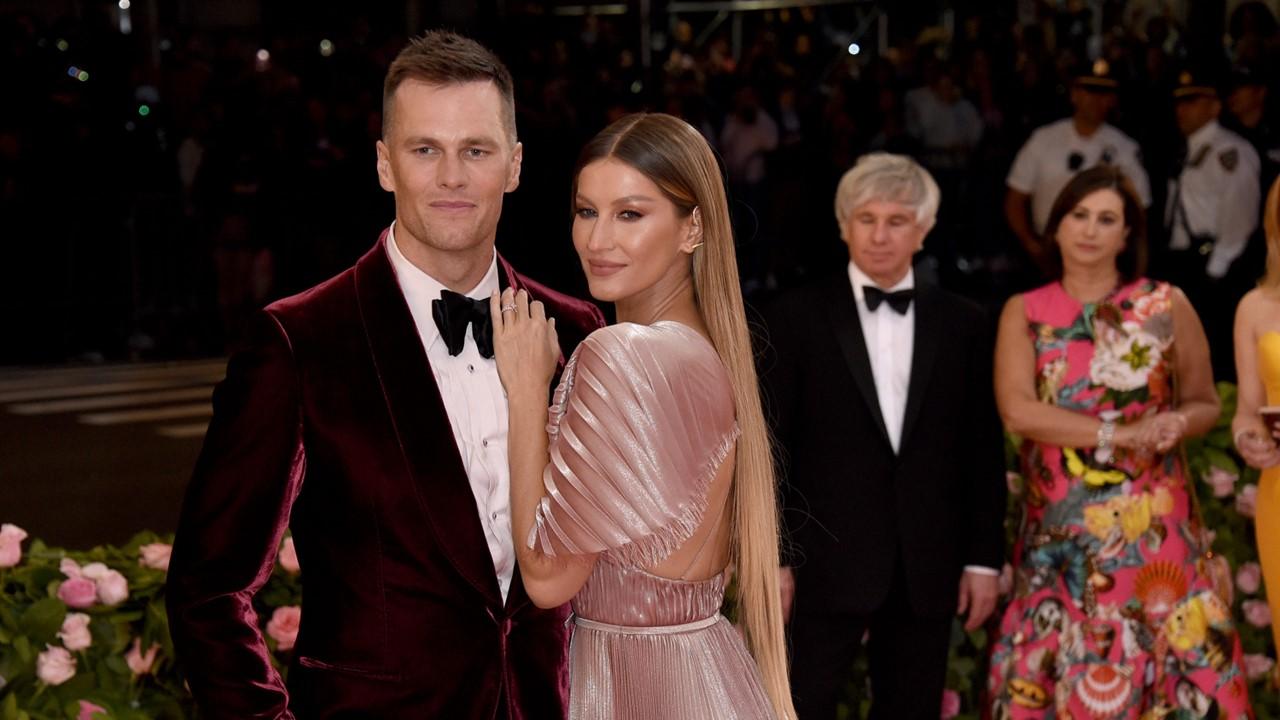 Tom Brady and Gisele Bündchen attend The 2019 Met Gala on May 6, 2019