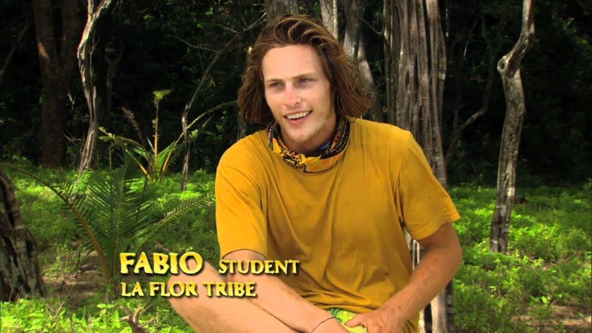 Fabio in 'Survivor'