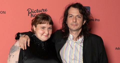 Luis Felber and Lena Dunham