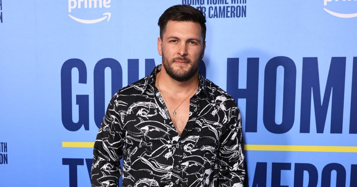 Brock Davies attends the Los Angeles celebration of Prime Video's 'Going Home with Tyler Cameron'.