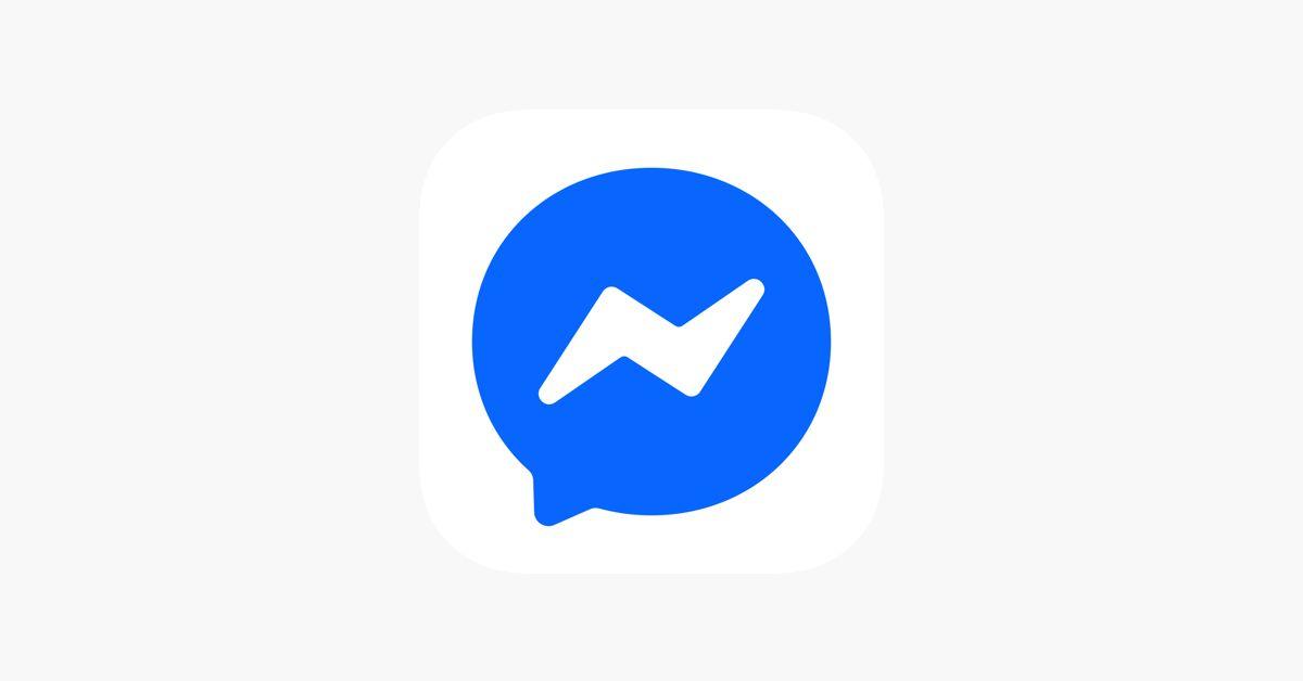 The new Messenger logo. 