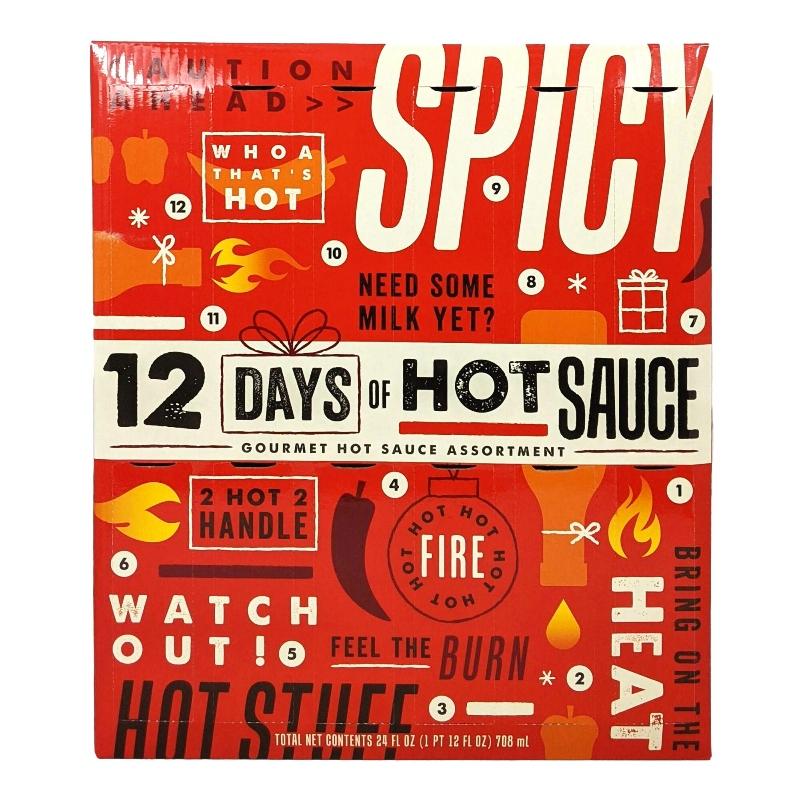 12 Days Of Hot Sauce Advent Calendar