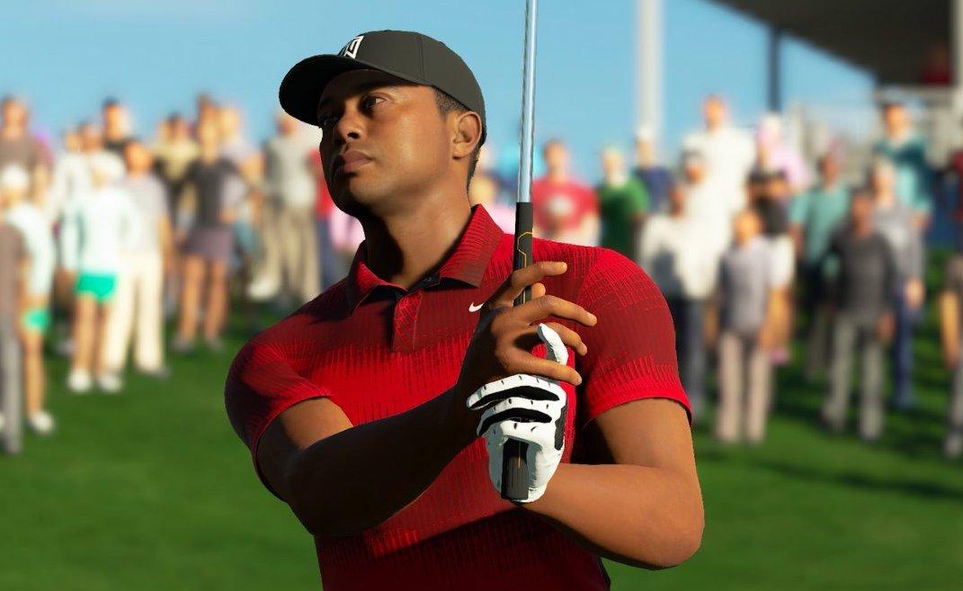 Tiger Woods in 'PGA Tour 2K23'