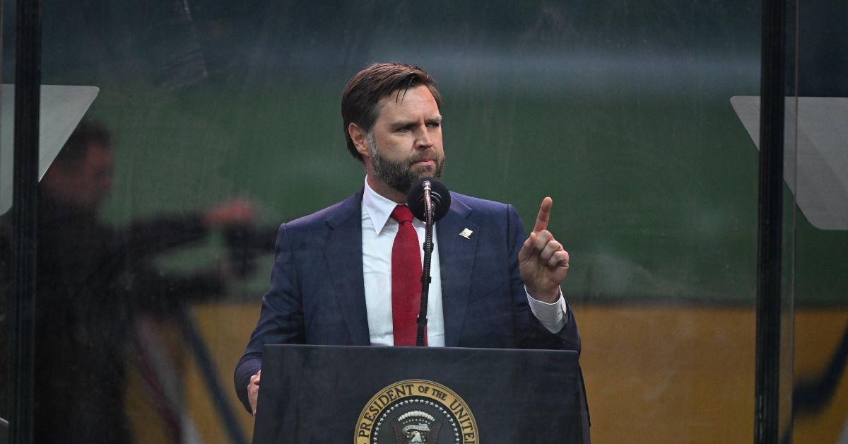 JD Vance at the Army parade in Washington, D.C.
