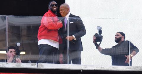 Sean "Diddy" Combs get a key to the city from New York mayor Eric Adams