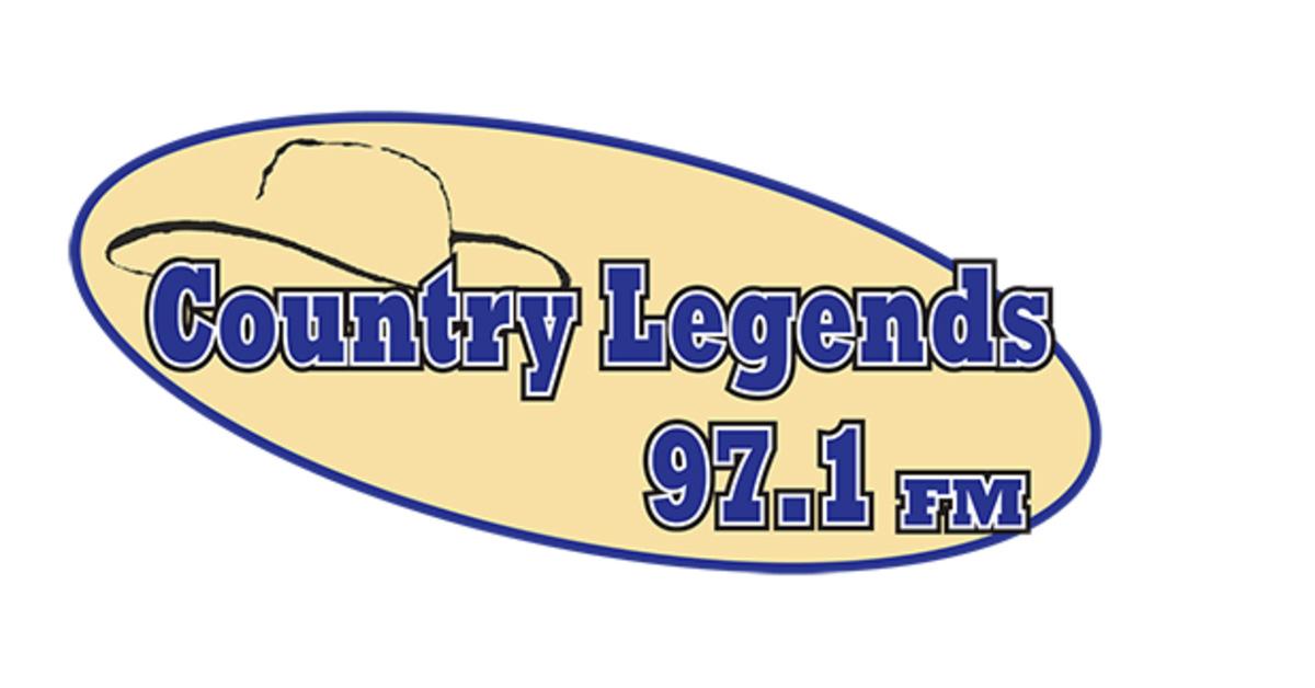 The old 97.1 Country Legends logo 