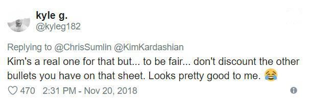 kim k job tweet