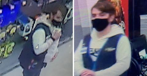 Walmart AirPods thief.