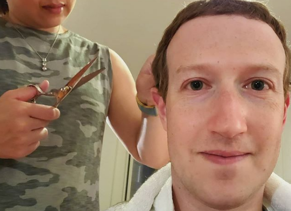 Mark Zuckerberg Surfing Sunscreen Meme | Mask