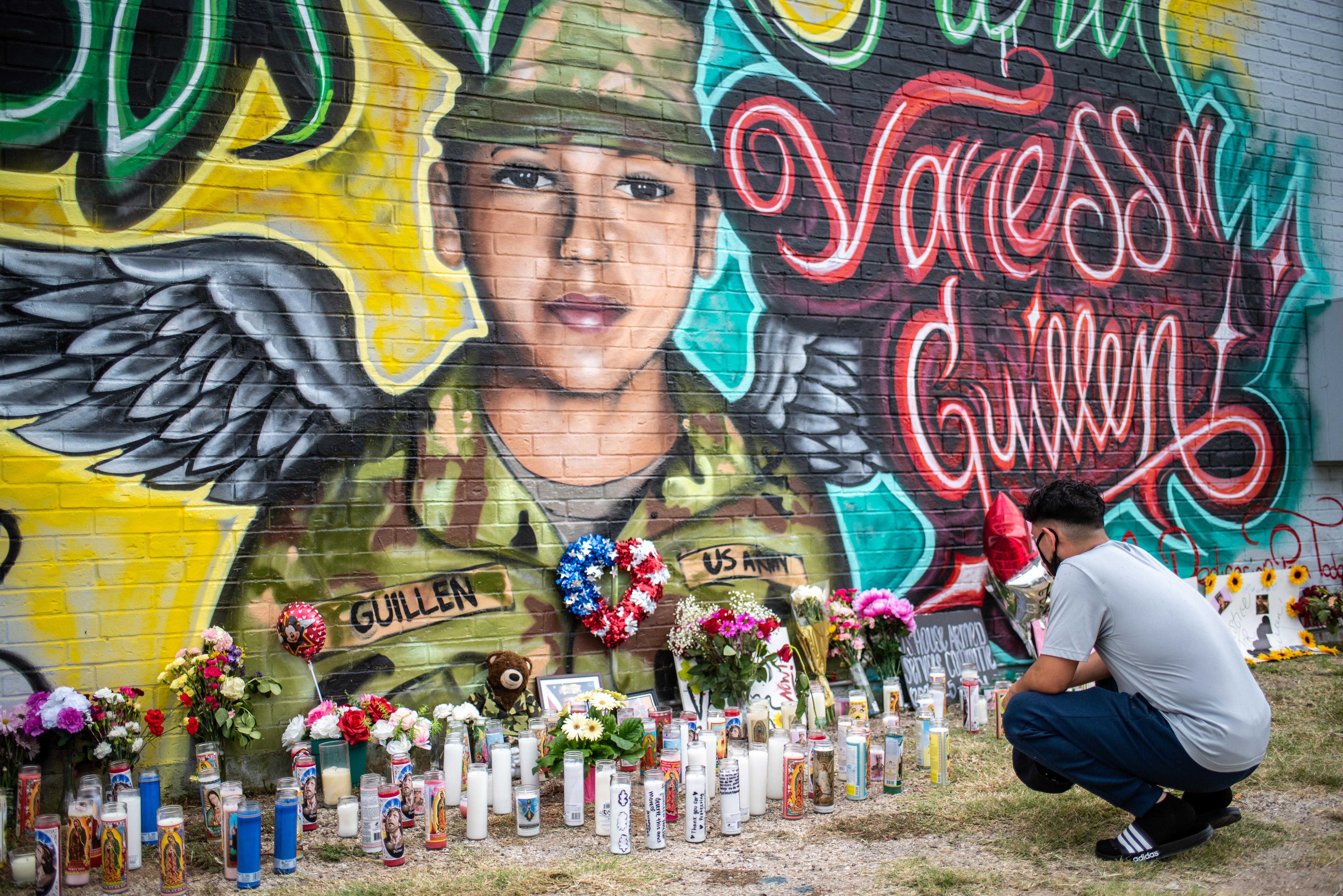 Vanessa Guillen Mural in Austin, TX