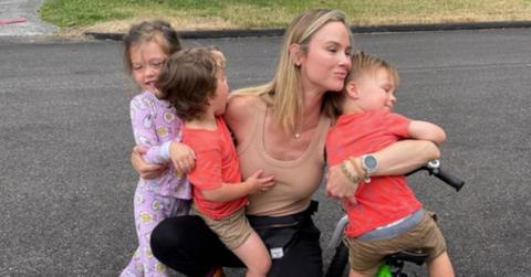 Meghan King, Aspen, Hart, and Hayes Edmonds