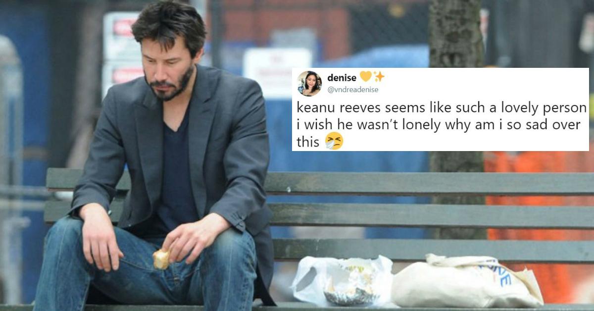 Keanu Reeves Confesses He's Lonely: "I Don't Have Anyone in My Life"