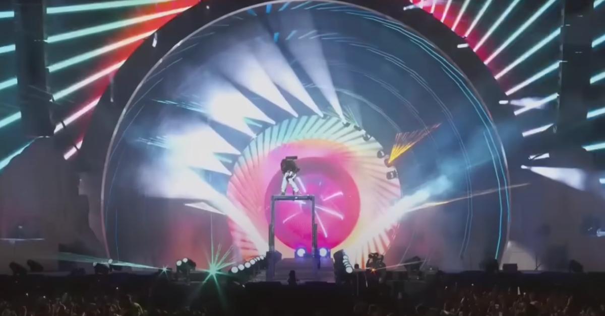 Travis Scott performs at the 2021 Astroworld concert