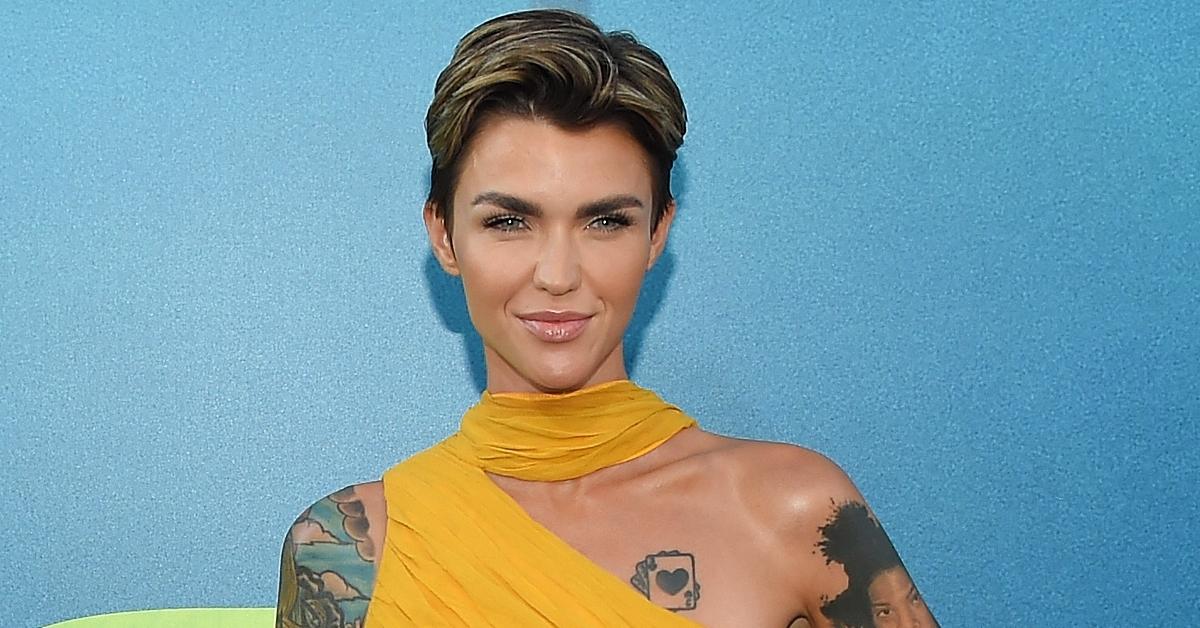 Ruby Rose attends The Meg premiere