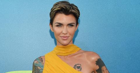 Ruby Rose attends The Meg premiere