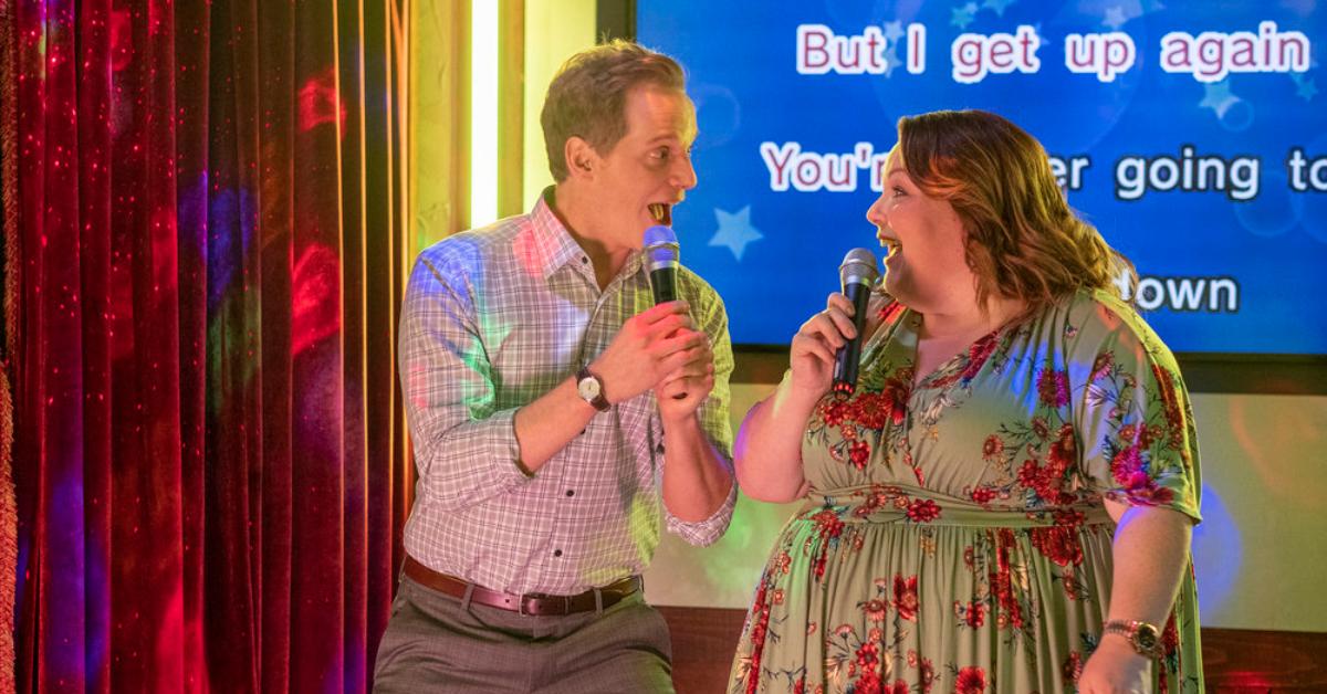 Chris Geere as Phillip, Chrissy Metz as Kate