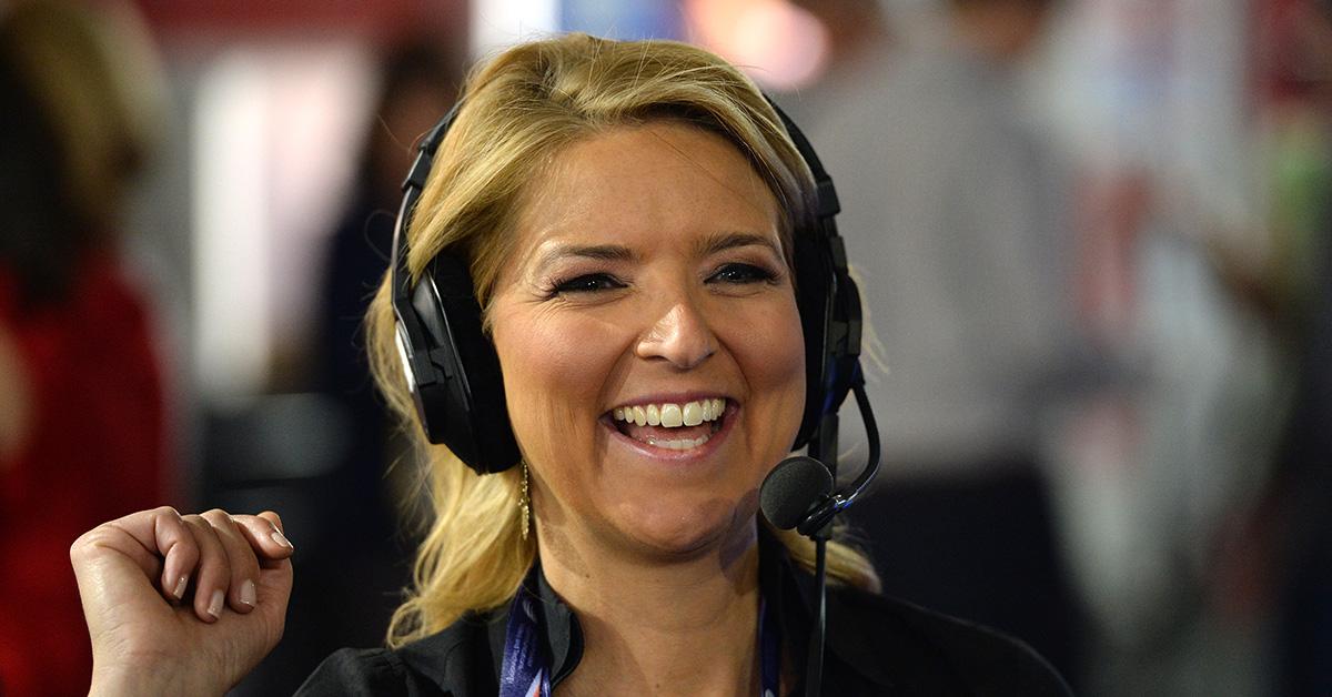 Christine Romans at the Republican National Convention in 2016. 