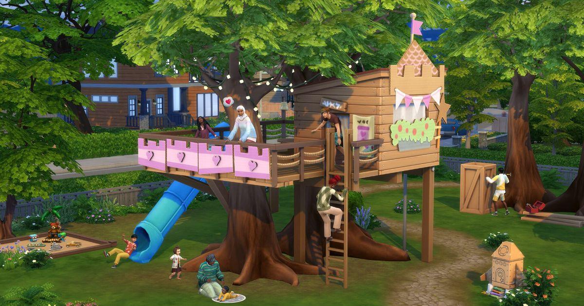 The Sims 4 Growing Together Treehouse