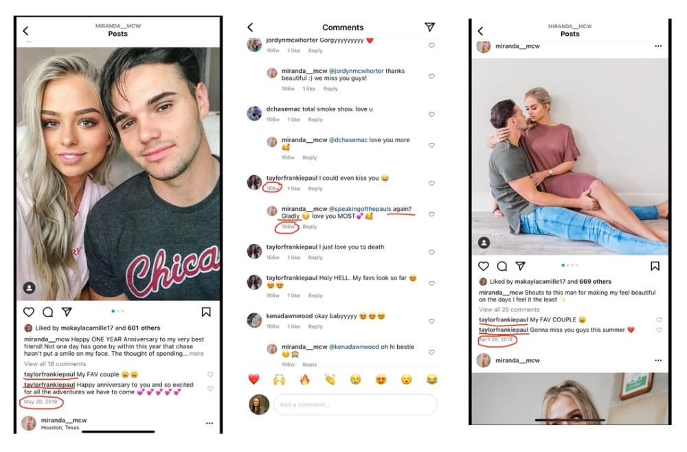 See Taylor Frankie Paul's Old Comments to Miranda McWhorter