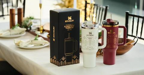 Stanley Winterscape Quenchers on a table