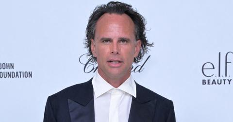 Walton Goggins at the 2025 Elton John AIDS Foundation Oscar Party.