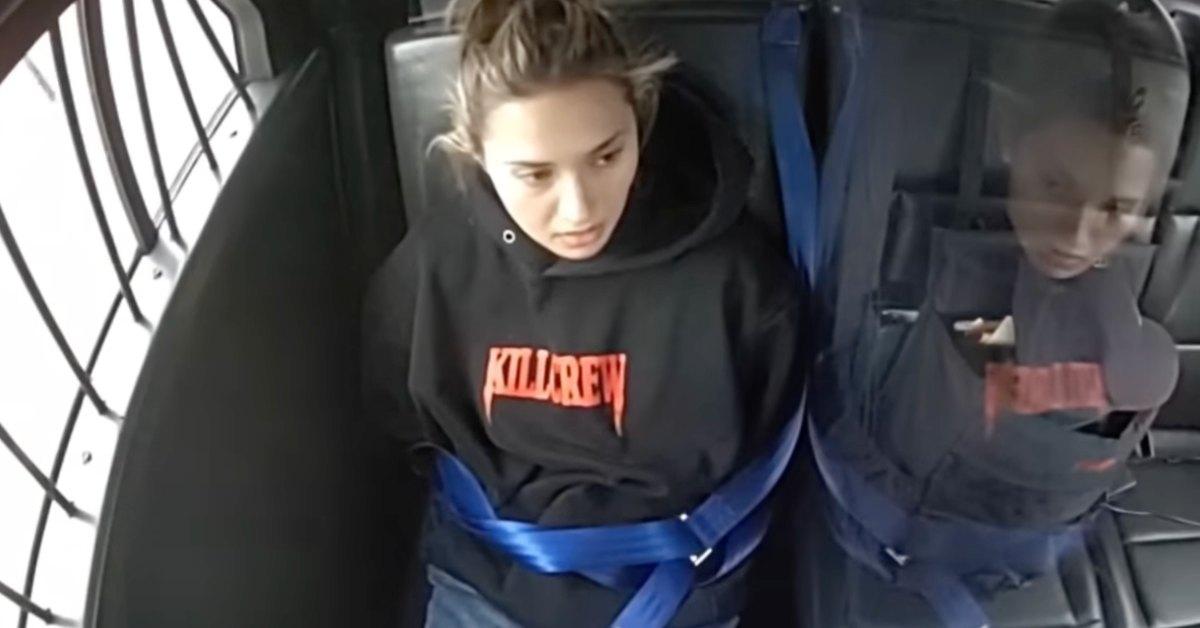 Body cam footage of Christina Formella being arrested in March 2025.