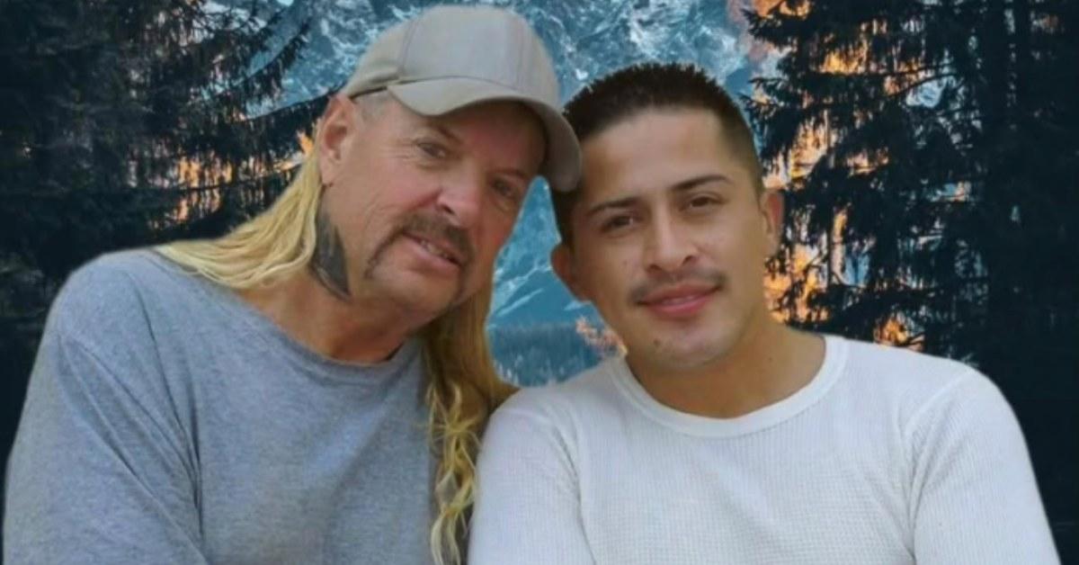 Joe Exotic with his partner, Jorge Marquez Flores, in prison.